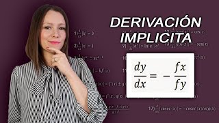 Derivadas  Parte 9 Derivación implícita  Tres ejercicios [upl. by Idnarb]