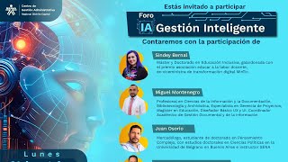 Foro IA Gestión Inteligente [upl. by Kathryne]