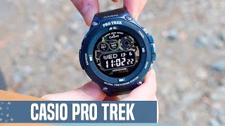 El smartwatch MÁS PRO y RESISTENTE Casio Pro Trek review [upl. by Jada457]