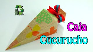 Caja sorpresas de cumpleaños o recordatorios Reciclaje Ecobrisa [upl. by Anaili]