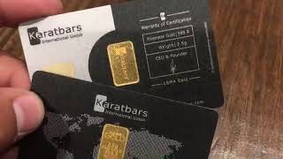 Karatbars gold proof [upl. by Seebeck636]