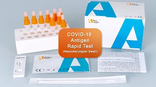 ALLTEST COVID 19 Antigen Rapid Test （Nasopharyngeal Swab） [upl. by Butler]