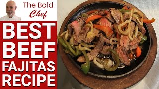 Best Beef Fajitas Recipe [upl. by Nie]