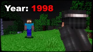 We Played Minecrafts Horrifying 1998 Version Playstation 1 [upl. by Osric]