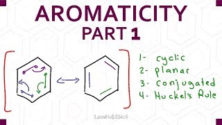 Aromaticity Part 1  Cyclic Planar Conjugated and Huckels Rule [upl. by Derman268]