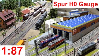 100 m² H0Anlage der EMFT und 35 Jahre Eisenbahn und Modellbahnfreunde TaufkirchenVils  Interview [upl. by Lunn]