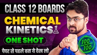 CHEMICAL KINETICS in 1 Shot  All Concepts and PYQs class12 chemistryclass12 [upl. by Seto]