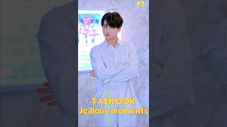 Taekook jealous moments 7 How V and Jungkook love each other Taekook love story [upl. by Aeki]