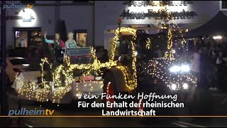 Traktor Lichterfahrt  ein Funken Hoffnung [upl. by Adnac]