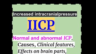 Increased intracranial pressure IICP [upl. by Gaylord376]