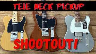 Fender Telecaster Neck Pickup Comparison and Shootout  Single Coil vs P90 vs Humbucker Tele Pickups [upl. by Charpentier708]