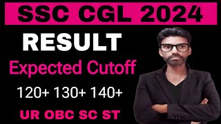 SSC CGL result update 2024SSC CGL expected Cutoff 2024ssccgl [upl. by Innattirb]