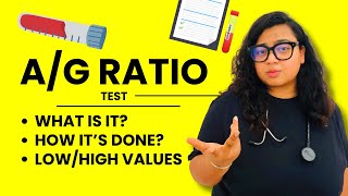 AG Ratio Blood Test  What is Albumin Globulin Normal Range LowHigh Levels in Report [upl. by Dalury720]