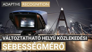 ANPR  LPR camera  Adaptive Recognition S1  változtatható helyű közlekedési ellenőrzési pont [upl. by Nosittam159]