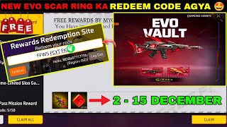 FREE FIRE REDEEM CODE TODAY 7 DECEMBER REDEEM CODE FREE FIRE  FF REDEEM CODE TODAY 7 DECEMBER [upl. by Moyra]