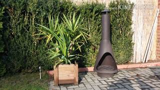 ein sehr schöner und großer Gartenkamin Großer Kamin Grill Gartengrill Grillkamin Gartenkamin Außen [upl. by Carol-Jean357]