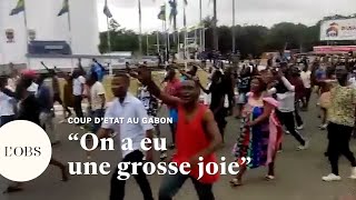 Une Gabonaise témoigne des heures qui ont suivi le coup dEtat [upl. by Meibers]