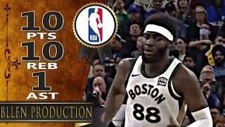 Neemias Queta  10 Pts 10 Reb 1 Ast Highlights｜Boston Celtics vs Golden State Warriors｜20231219 [upl. by Eyaf]