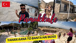 Pamukkale Turkey the Cotton Casle  Hierapolis City  Things to do in Turkey  Turkey Vlogs 2024 [upl. by Sassan]