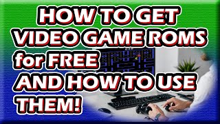 Where to LEGALLY Download FREE Video Game ROMs and How to Play [upl. by Bloch]