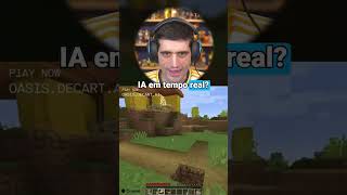 ISSO É IA E NÃO MINECRAFT gameplayrj davyjones ia minecraft [upl. by Farant795]