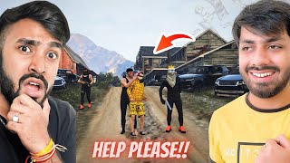 CAN TECHNO SAVE RAVI FROM ME TechnoGamerzOfficial raviplaysofficial IN GTA 5 GTA 5 GRAND RP 28 [upl. by Nay]