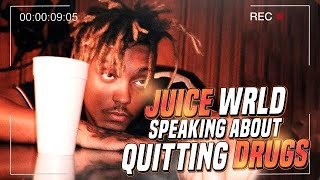 Juice WRLD speaks on quitting drugs with his friends [upl. by Vudimir]