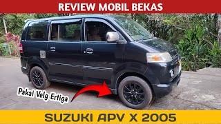 MOBIL YANG MASIH BANYAK PENGGEMAR REVIEW SUZUKI APV X 2005 HITAM [upl. by Yenroc]