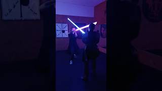 Fully improvised lightsaber duel starwars lightsaber jedi sith [upl. by Ogir]