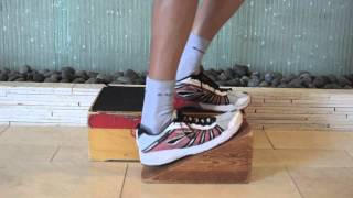 Eccentric Calf Training  Chris Johnson PT [upl. by Zilla]