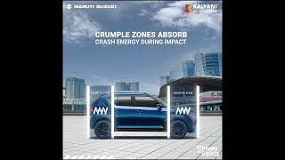 Crumple Zone  Driven By Safety  Maruti Suzuki [upl. by Woll]