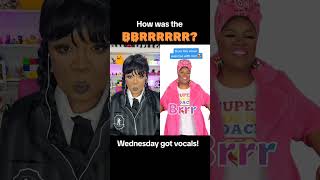 Wednesday Adams SINGS Halloween Vocal Exercise w Vocal Coach [upl. by Elletnahc]