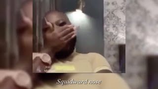 Squidward nose  CupcakKe  sped up [upl. by Bond]