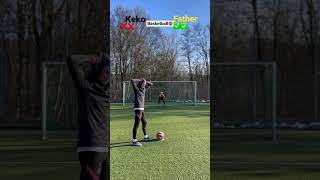 No Look Penalty Challenge🔥🦅⚽️shorts [upl. by Aley]