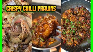 Crispy Spicy amp Tasty Prawns Recipe │ Prawn Fry [upl. by Vedi387]