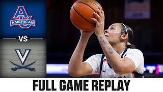 American vs Virginia Full Game Replay  202425 ACC Women’s Basketball [upl. by Oelc934]