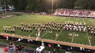 Howland Tiger Band  home FB game vs Niles 2024 [upl. by Ynnatirb]