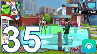 MARVEL Avengers Academy  Gameplay Walkthrough Part 35  Level 13 iOS Android [upl. by Esbensen]