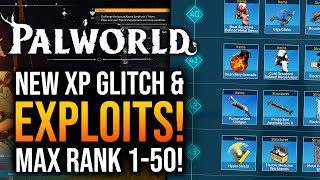 Palworld  THE MOST BROKEN XP GLITCH [upl. by Ertemed]