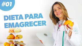 Dieta para Emagrecer  PARA EMAGRECER DE VEZ · Parte 1 [upl. by Anigar]