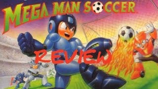 Retro Review MEGA MAN SOCCER Orig Rockmans Soccer SNES [upl. by Annaes]