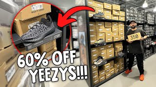 YEEZYS AT THE ADIDAS OUTLET FIRST TIME EVER [upl. by Radbun]