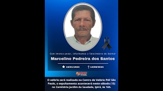 Cerimônia de homenagens prestadas ao Senhor MARCELINO PEDREIRA DOS SANTOS [upl. by Marozas]