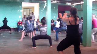 Marita Flores Teaching Peruvian Festejo Dance in Cañete Perú  Lesson 2 [upl. by Trahurn]