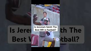 Ohio State Jeremiah Smith makes INSANE grab Best WR in football🤯 collegefootball widereceiver [upl. by Eserehc]