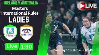 Ireland V Austrila Masters International Ladies [upl. by Lehte]