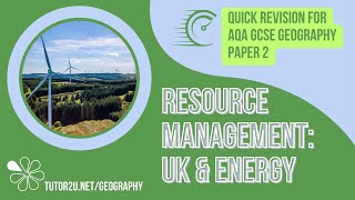 Revise UK Resource Management amp Energy in 35 Minutes  Quick Revision for GCSE Geography [upl. by Thedric528]