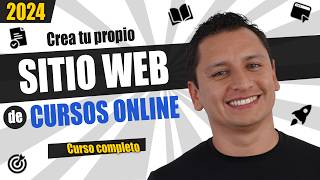 Como Hacer Una Pagina Web Para Vender Cursos Online con WordPress y Tutor LMS en Español [upl. by Oitaroh]