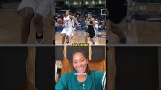 Candace Parker did it all 🔥 wnba wbb basketball flaujae dunks [upl. by Artek]