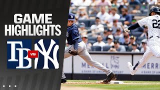 Rays vs Yankees Game Highlights 72124  MLB Highlights [upl. by Narton]